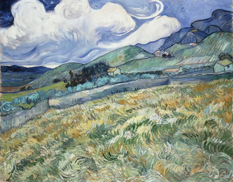Paysage de Saint-Rémy, Vincent van Gogh