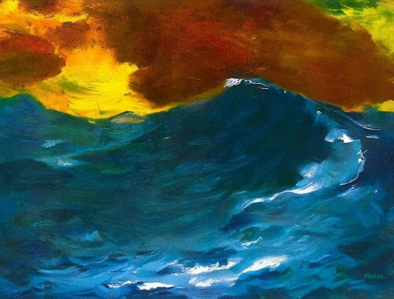 Paysage de mer, Emil Nolde (1911)