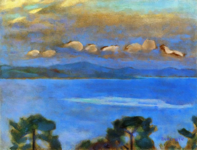 Paysage de nuit, Pierre Bonnard (1912)