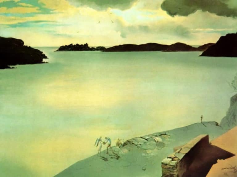 Paysage de Port Lligat, Salvador Dalí (1950)