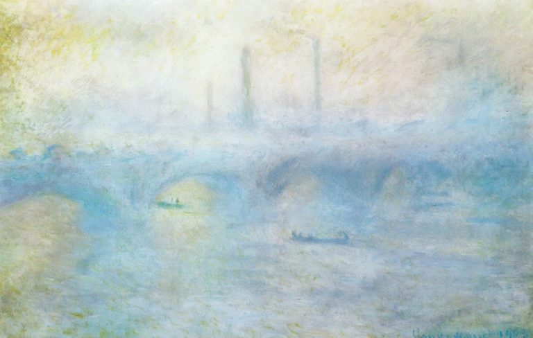 Le Pont de Waterloo, effet de brouillard, Claude Monet (1901)