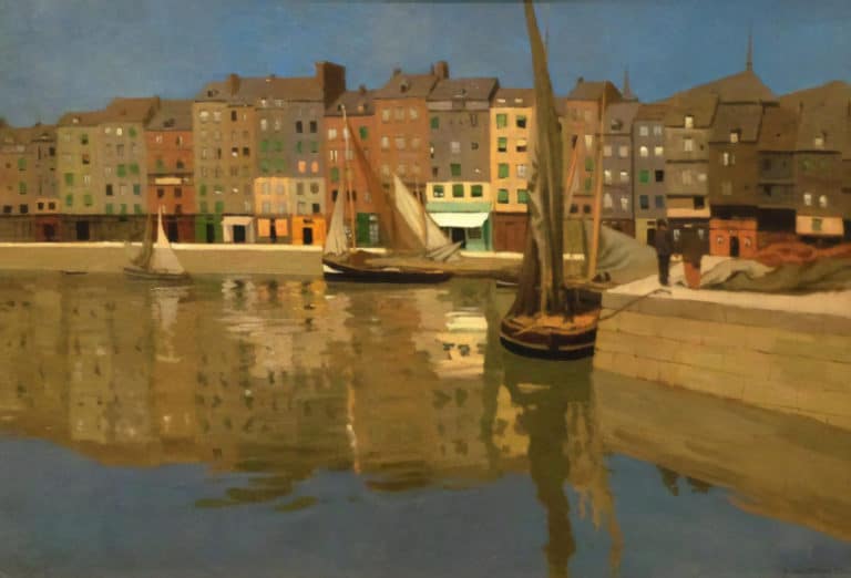Port de Honfleur, Félix Vallotton (1901)