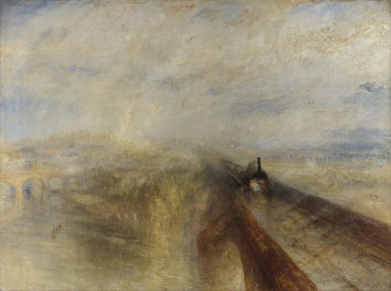 Pluie, vapeur et vitesse – le Great Western Railway, William Turner (1844)