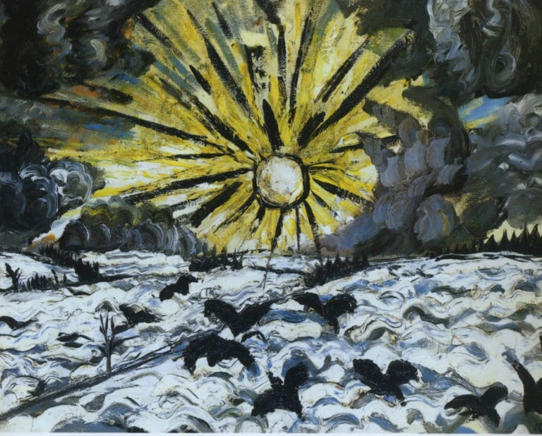 Lever de soleil, Otto Dix (1913)