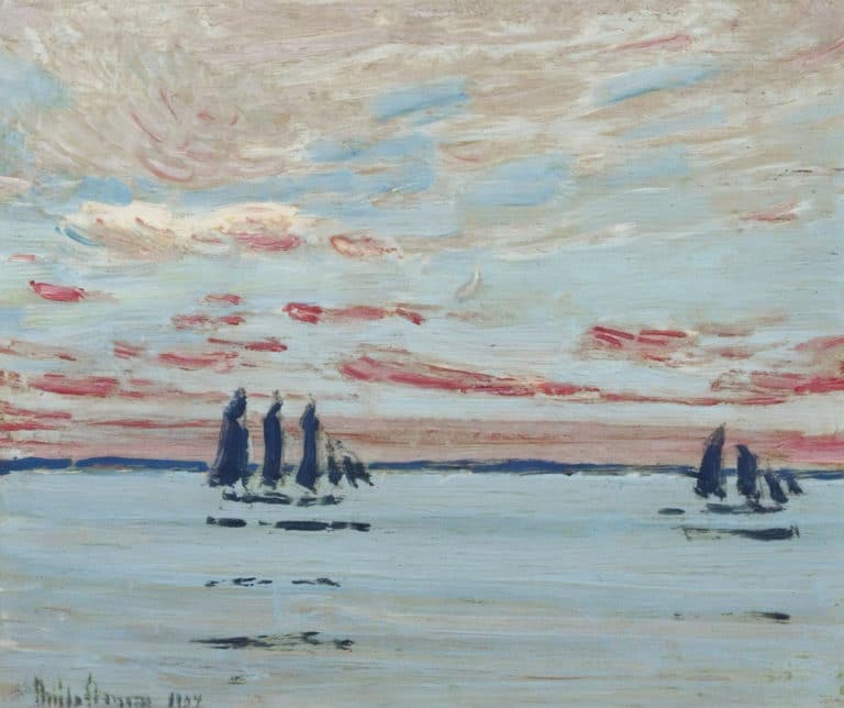 La Nouvelle Lune, Childe Hassam (1907)