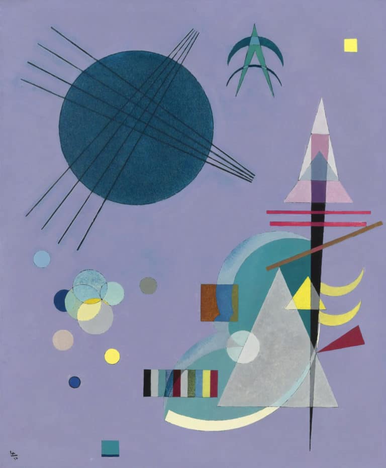 Violet vert, Vassily Kandinsky (1926)