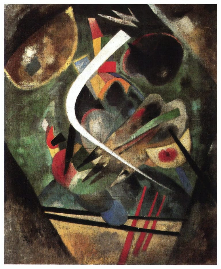 Ligne blanche, Vassily Kandinsky (1920)