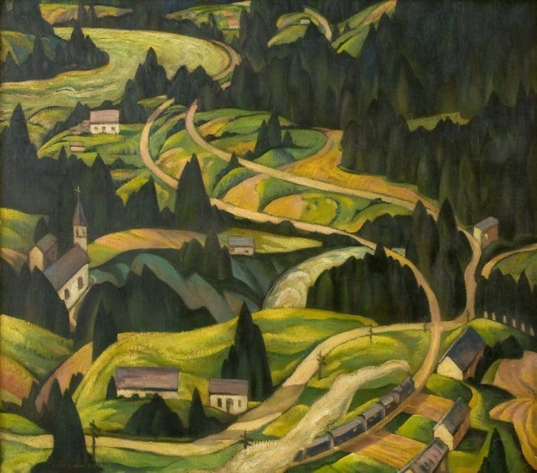 La Vallée de Yale, Jock Macdonald (1932)