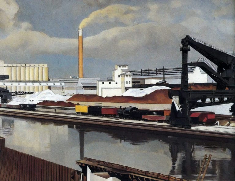 Paysage américain, Charles Sheeler (1931)