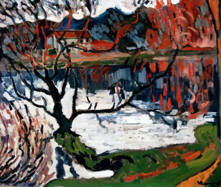 Barrage à Ursine près de Chaville, Maurice de Vlaminck (1905)
