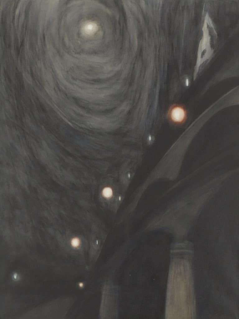 Clair de lune et lumières, Léon Spilliaert (1909)
