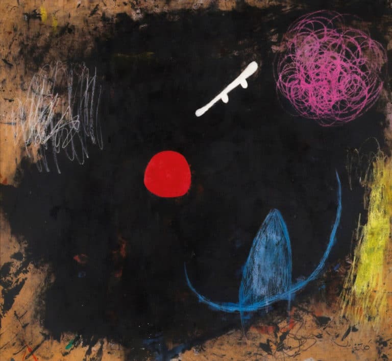 Danseur face au soleil, Joan Miró (1973)