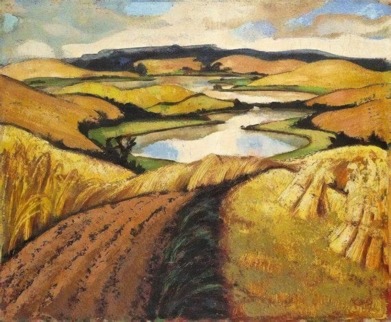 Champs de moisson, Max Klaus (1933)