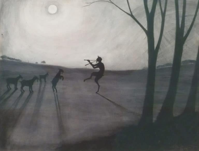 Faune au clair de lune, Léon Spilliaert (1900)