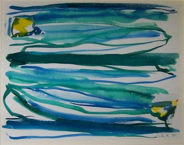Été italien, Elaine de Kooning (1970)