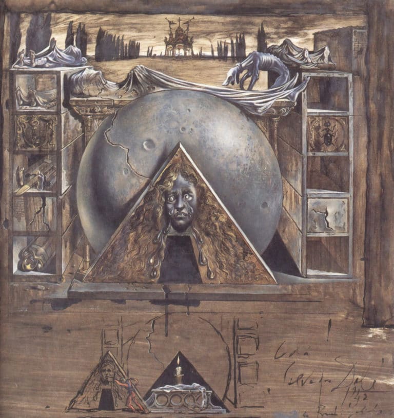 La Tombe de Juliette, Salvador Dalí (1942)