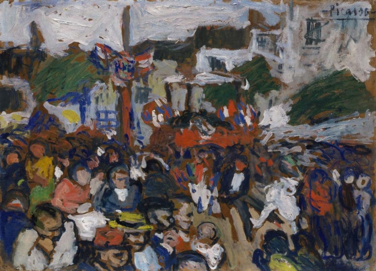 Le 14 juillet, Pablo Picasso (1908)