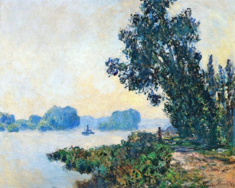 Le Chemin de halage à Granval, Claude Monet (1883)