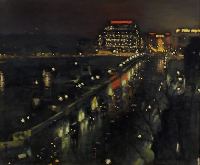 Le Pont-Neuf la nuit, Albert Marquet (1935)