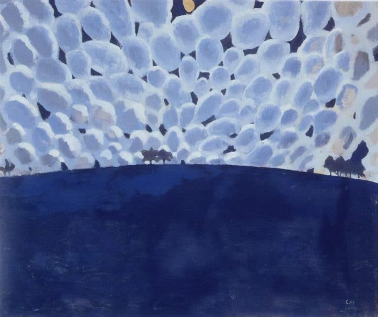 Paysage au clair de lune, Cuno Amiet (1904)