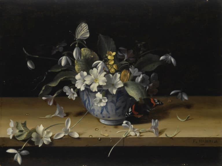 Nature morte aux fleurs, François Habert (1648)
