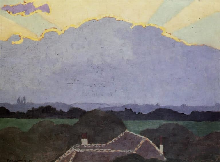 Nuages à Romanel, Félix Vallotton (1901)