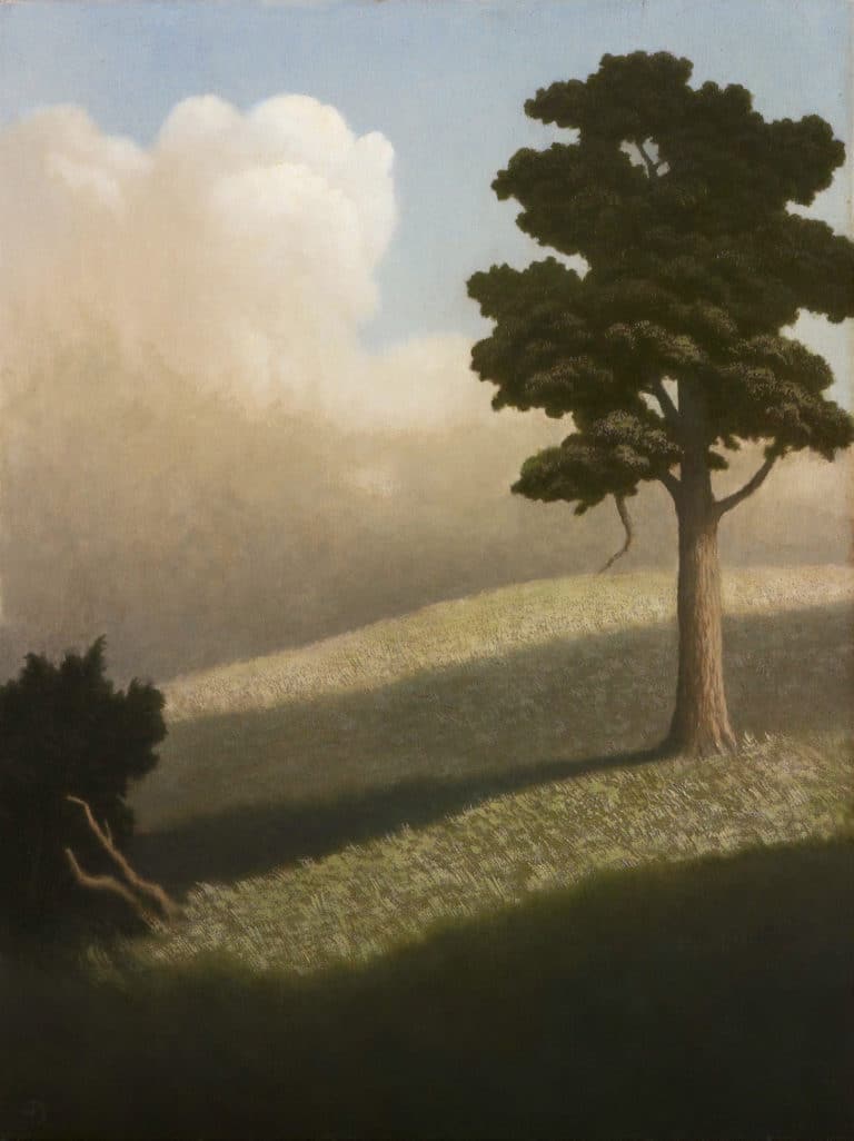 Chêne à flanc de colline, Algernon Newton (1963)