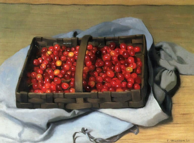 Panier de cerises, Félix Vallotton (1921)