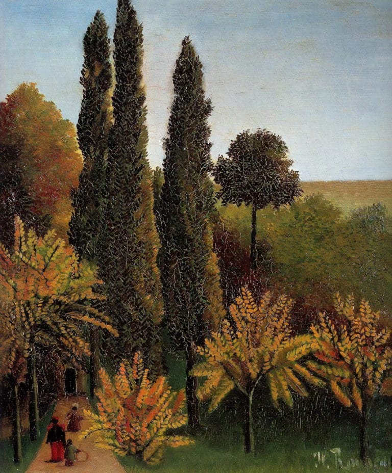 Parc des Buttes-Chaumont, Henri Rousseau (1908)