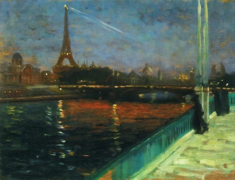 Paris la nuit, Alfred Henry Maurer (1899)