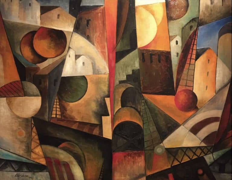 Paysage cubiste, Albert Gleizes (1914)