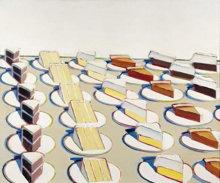 Comptoir à tartes, Wayne Thiebaud (1963)