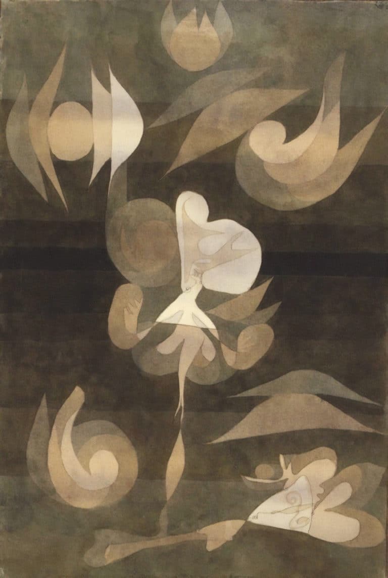 Plante mourante, Paul Klee (1922)
