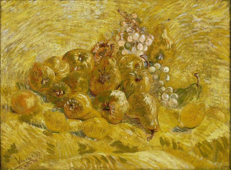 Poires et raisins, Vincent van Gogh (1889)