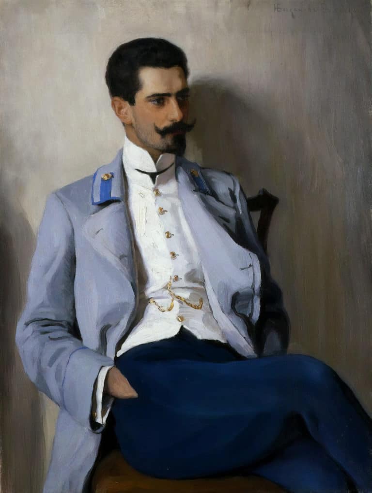 Portrait de K. A. Gortchakov, Nikolaï Bogdanov-Belski (1904)