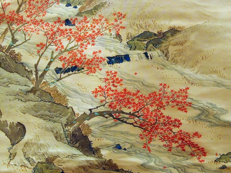 Lit de rivière, Maruyama Ōkyo (1761)
