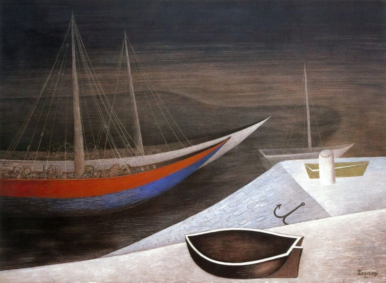 Bateaux endormis, Jan Zrzavý (1935)