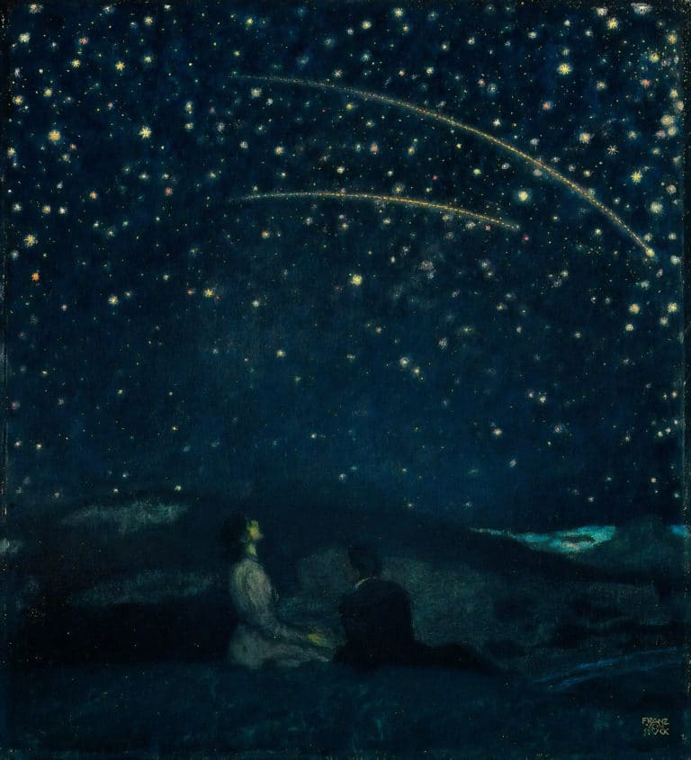 Étoiles filantes, Franz von Stuck (1912)