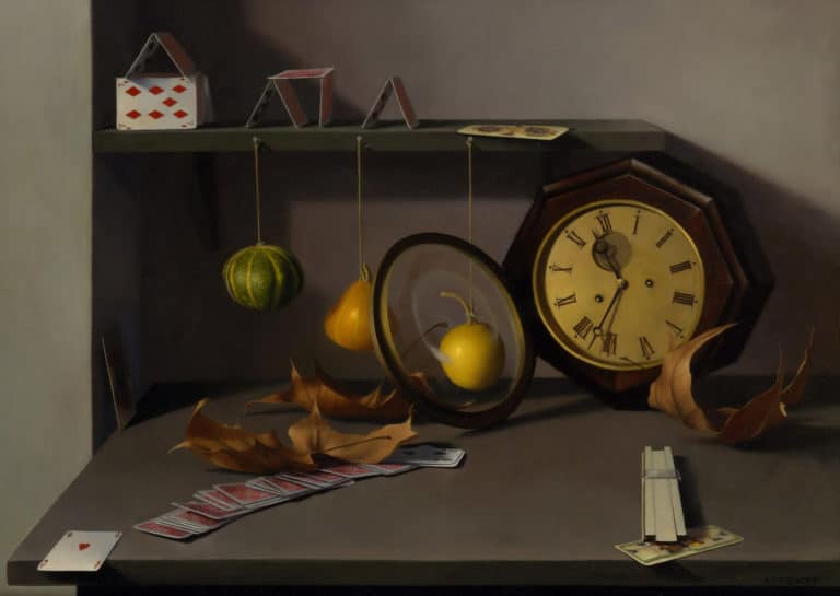 Nature morte à l'horloge, Amy Weiskopf (1986)