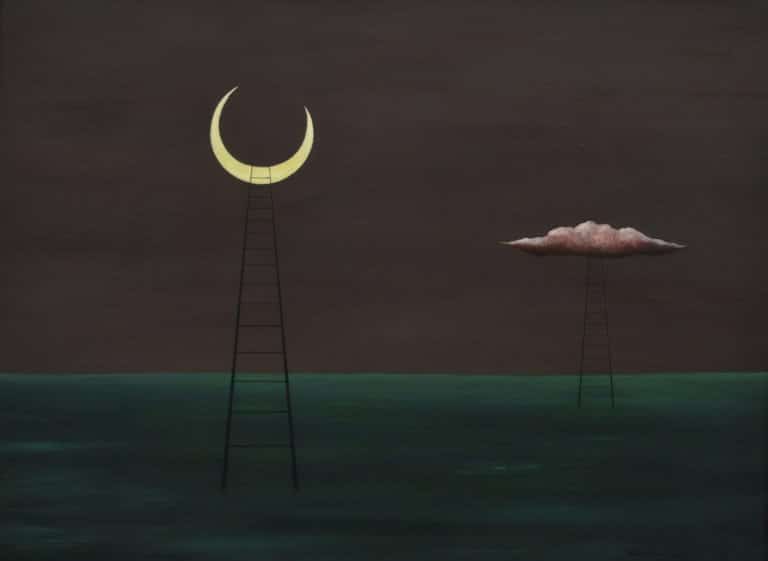 Deux échelles, Gertrude Abercrombie (1947)