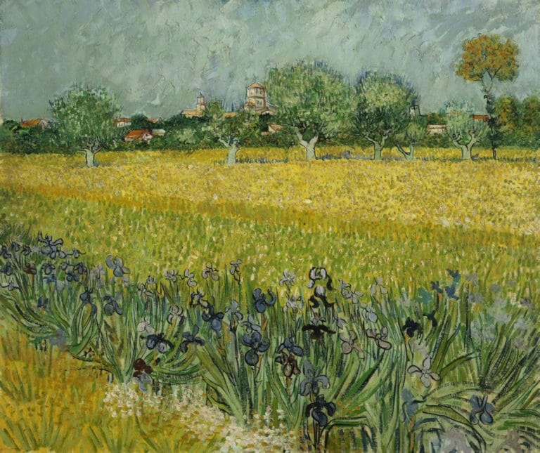 Vue d'Arles, Vincent van Gogh (1888)