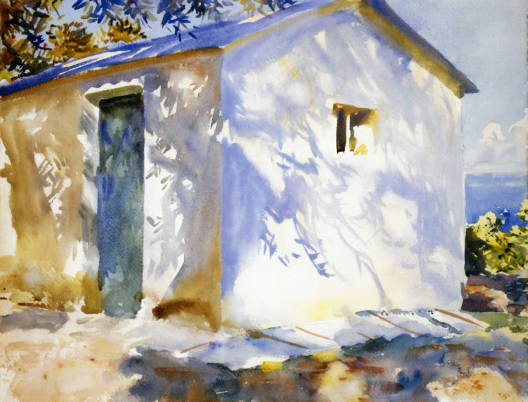 Corfou, lumières et ombres, John Singer Sargent (1890)