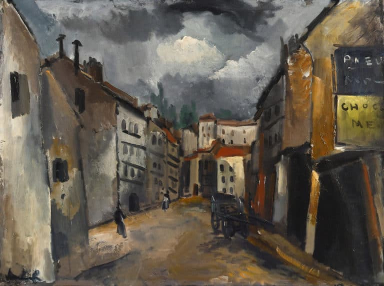 La vieille rue, Maurice de Vlaminck (1911)