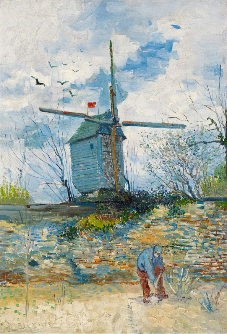 Le moulin de la Galette, Vincent van Gogh (1886)