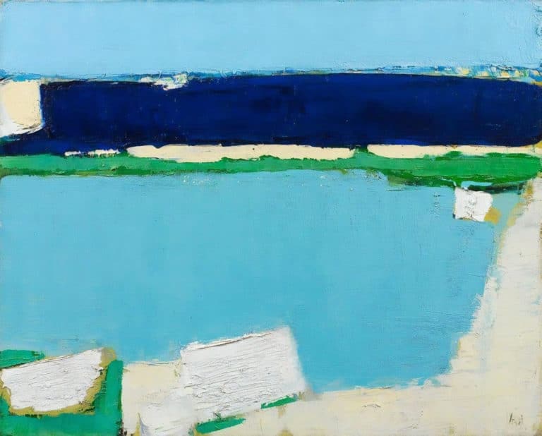 Marine à Dieppe, Nicolas de Staël (1952)