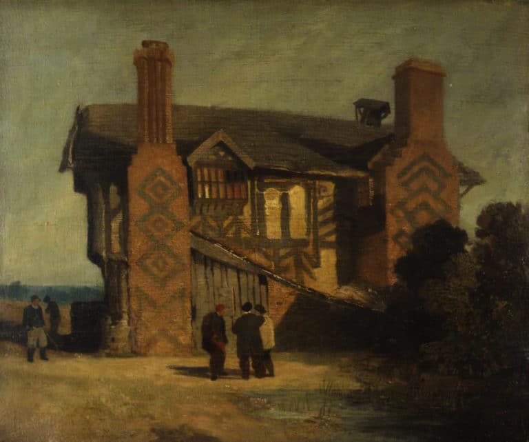 Moreton Hall, Cheshire, John Sell Cotman (1827)