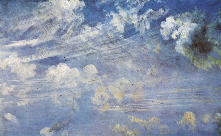 Étude de nuages de printemps, John Constable (1822)