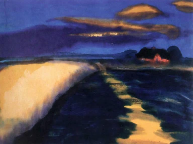 Champ de blé, Emil Nolde (1900)