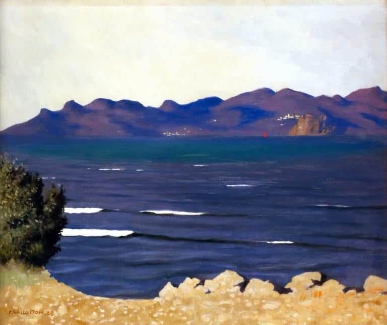 L’Estérel et la baie de Cannes, Félix Vallotton (1925)