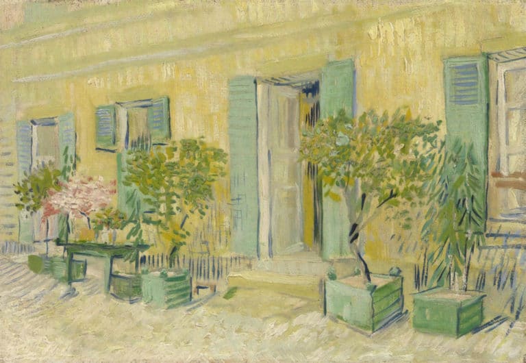 Extérieur d’un restaurant à Asnières, Vincent van Gogh (1887)